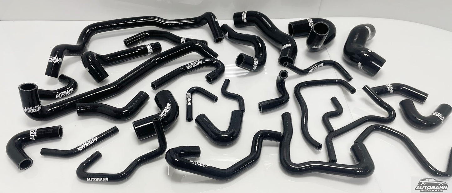 Autobahn Autoworx VW Mk4 Golf Jetta GTI GLI 24v VR6 Complete Coolant Hose Kit