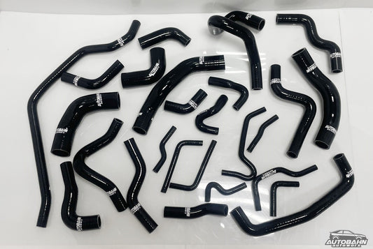 Autobahn Autoworx VW Mk4 Golf Jetta GTI GLI 12v VR6 Complete Coolant Hose Kit