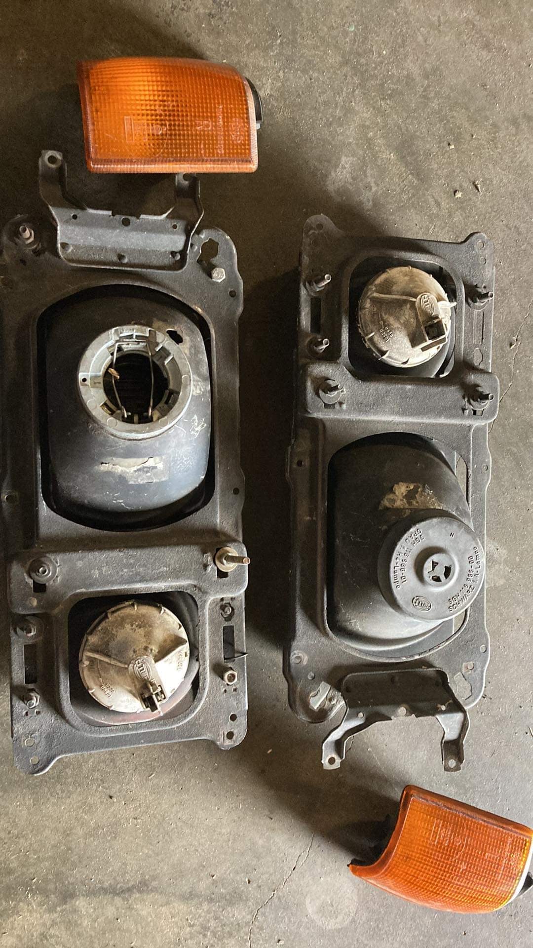 Mk2 Scirocco Euro Headlights