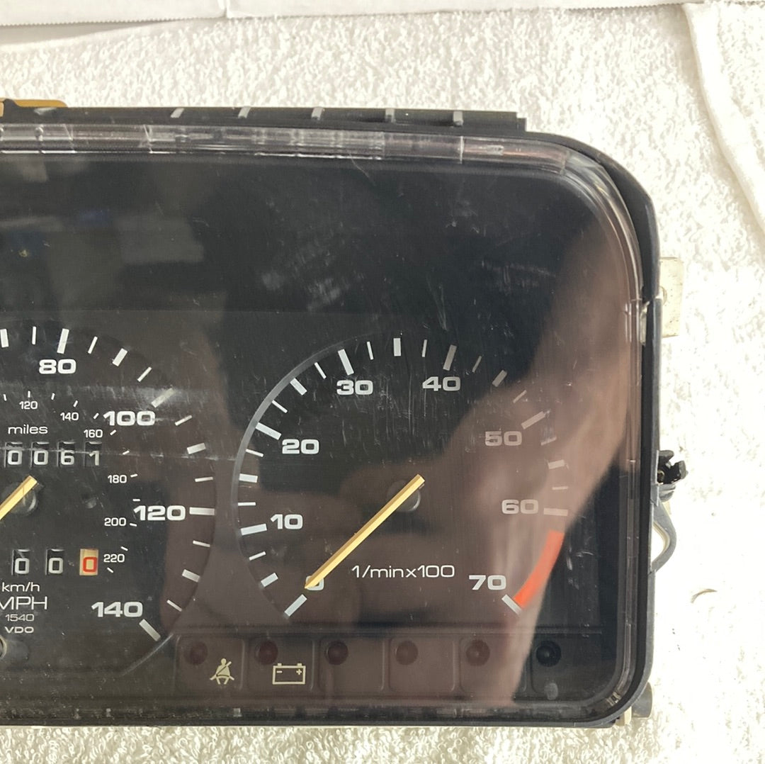 VW Corrado G60 Analog Instrument Cluster