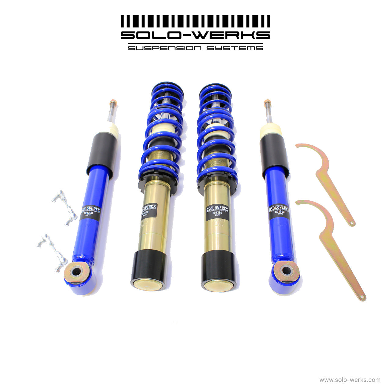 Solo Werks S1 Coilover Kit BMW E61 Wagon 2wd
