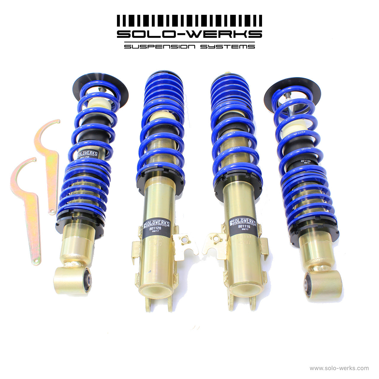 Solo Werks S1 Coilover Kit Subaru Impreza WRX G3 2008 - 2014
