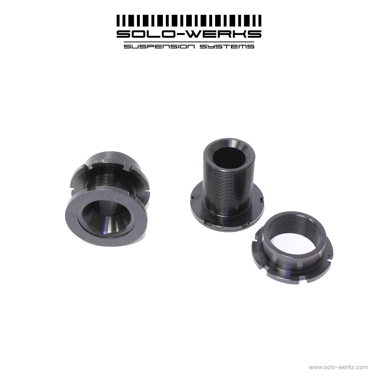 Solo Werks S1 Coilover Kit MK VII Tiguan 2018+ 55mm (W/ Rear Independent Suspension) - All Motors & Drives