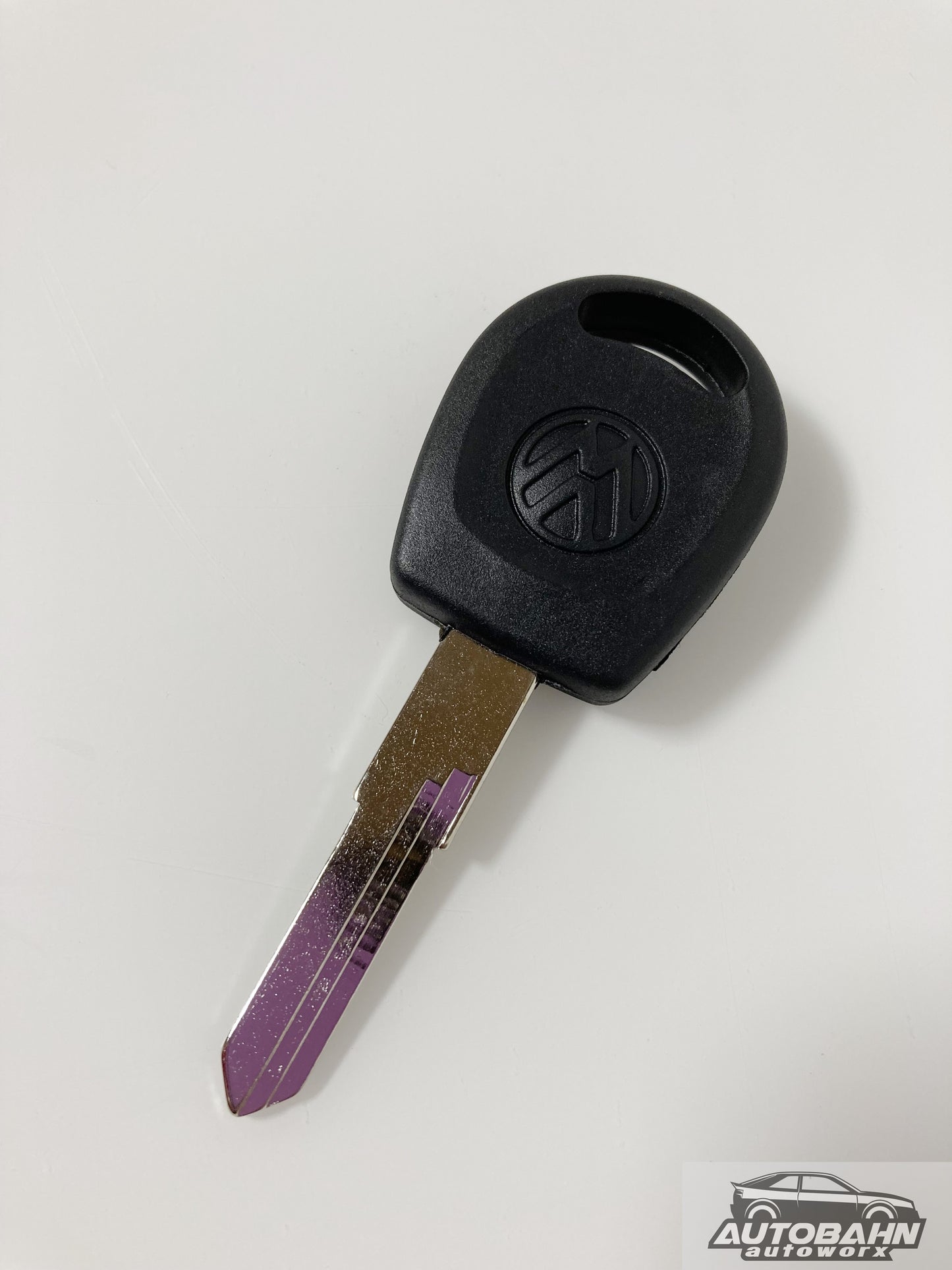 VW Mk3 Golf Jetta Eurovan AH key blank with chip holder