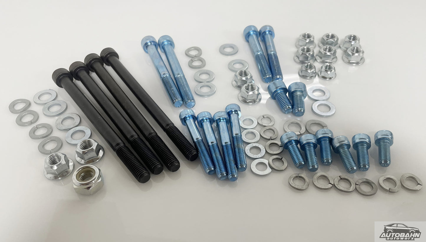 VW Mk1 Rabbit Golf Jetta Pickup Cabriolet Scirocco Engine and Drivetrain Mounting Hardware Kit