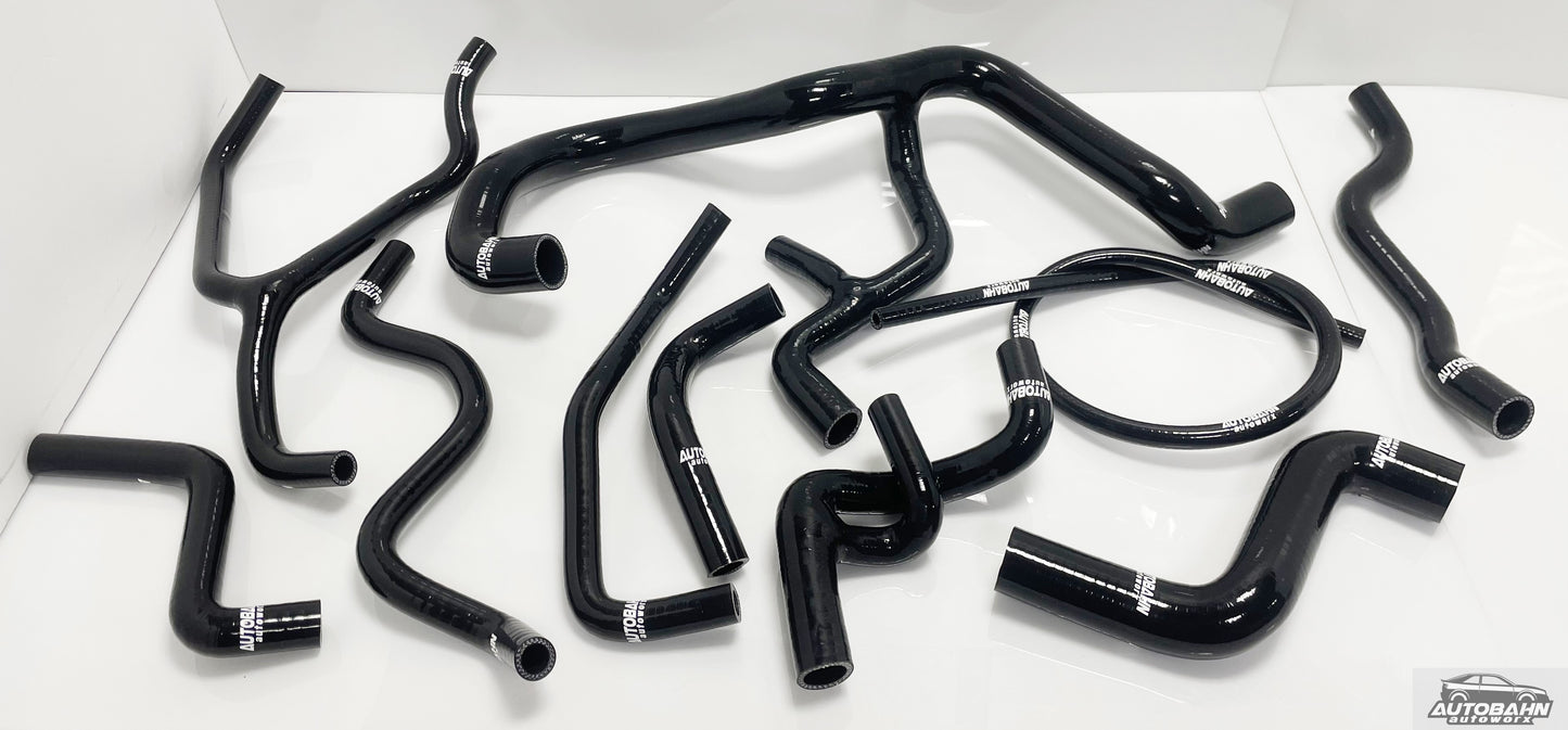 Autobahn Autoworx VW MK3 Jetta Golf Cabrio 2.0 8V ABA Coolant Hose Kit