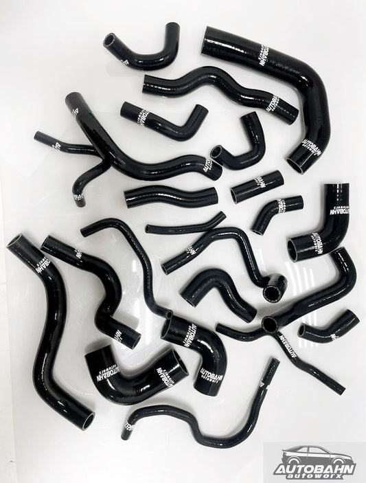 Autobahn Autoworx VW Mk5 Golf R32 3.2 VR6 Complete Coolant Hose Kit