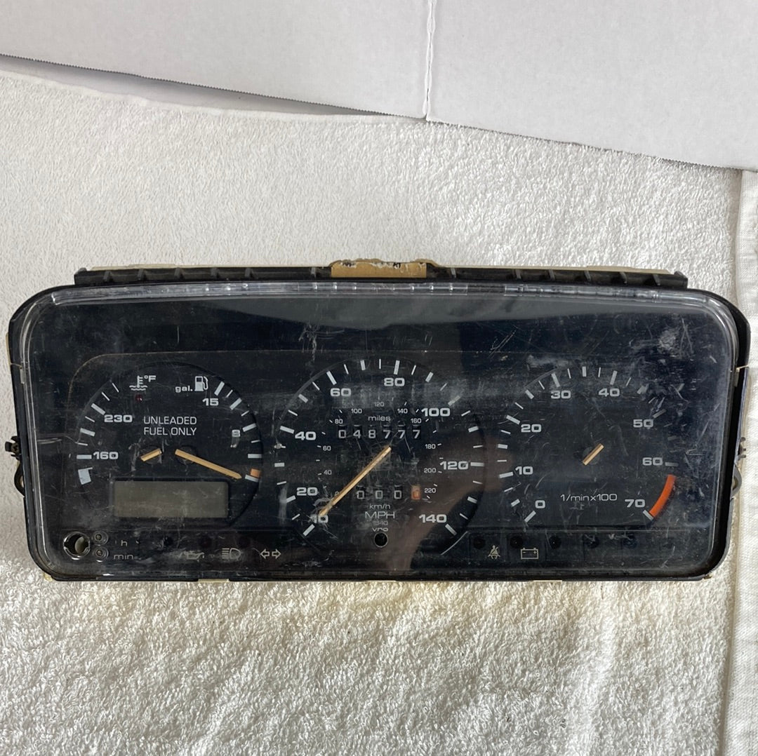 VW Corrado G60 Analog Instrument Cluster