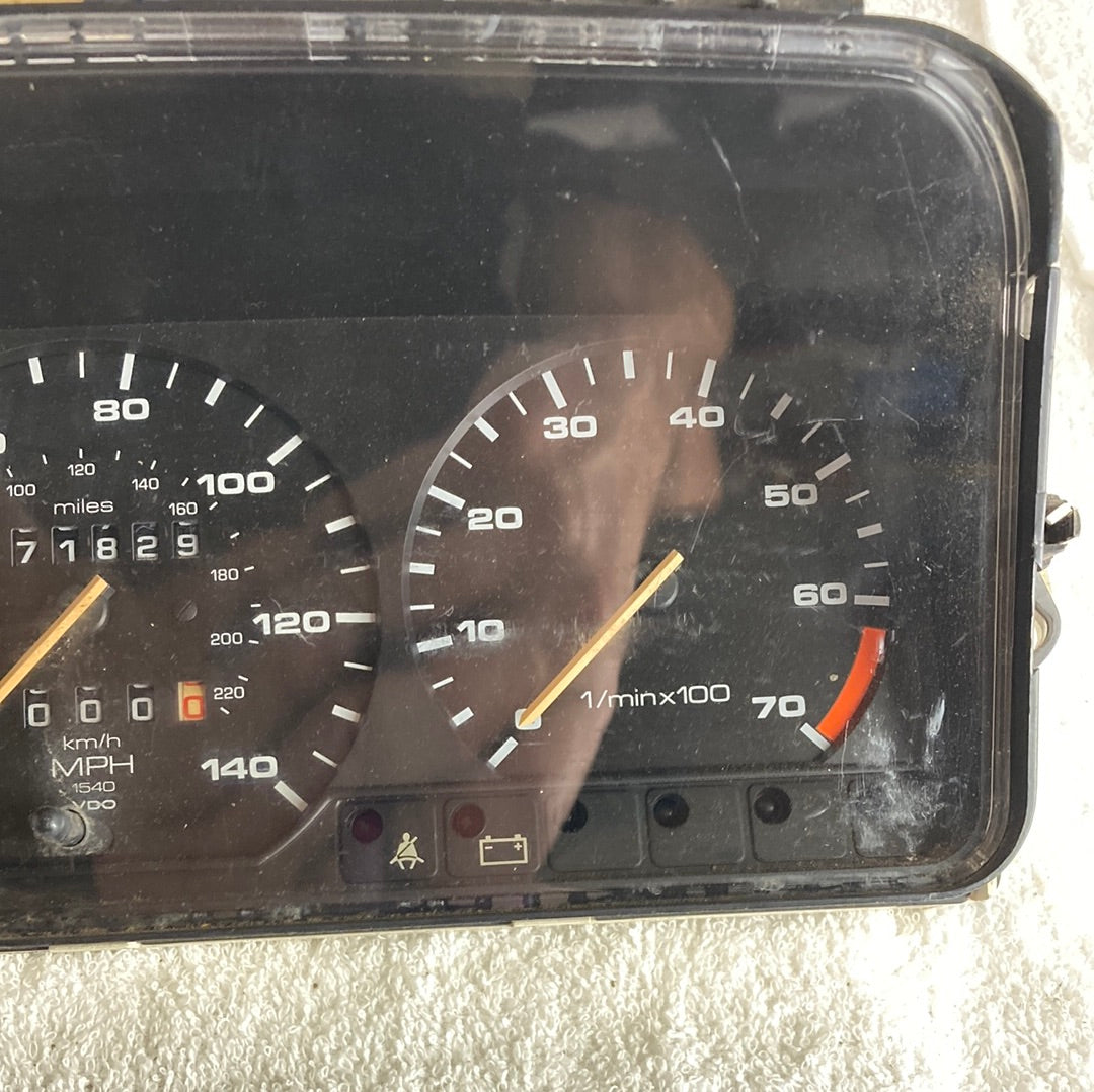 VW Corrado G60 Analog Instrument Cluster