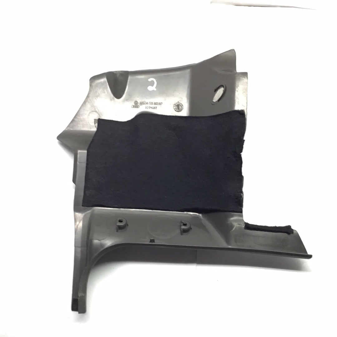 VW Corrado Lower Dash Interior Trim Grey 535863667