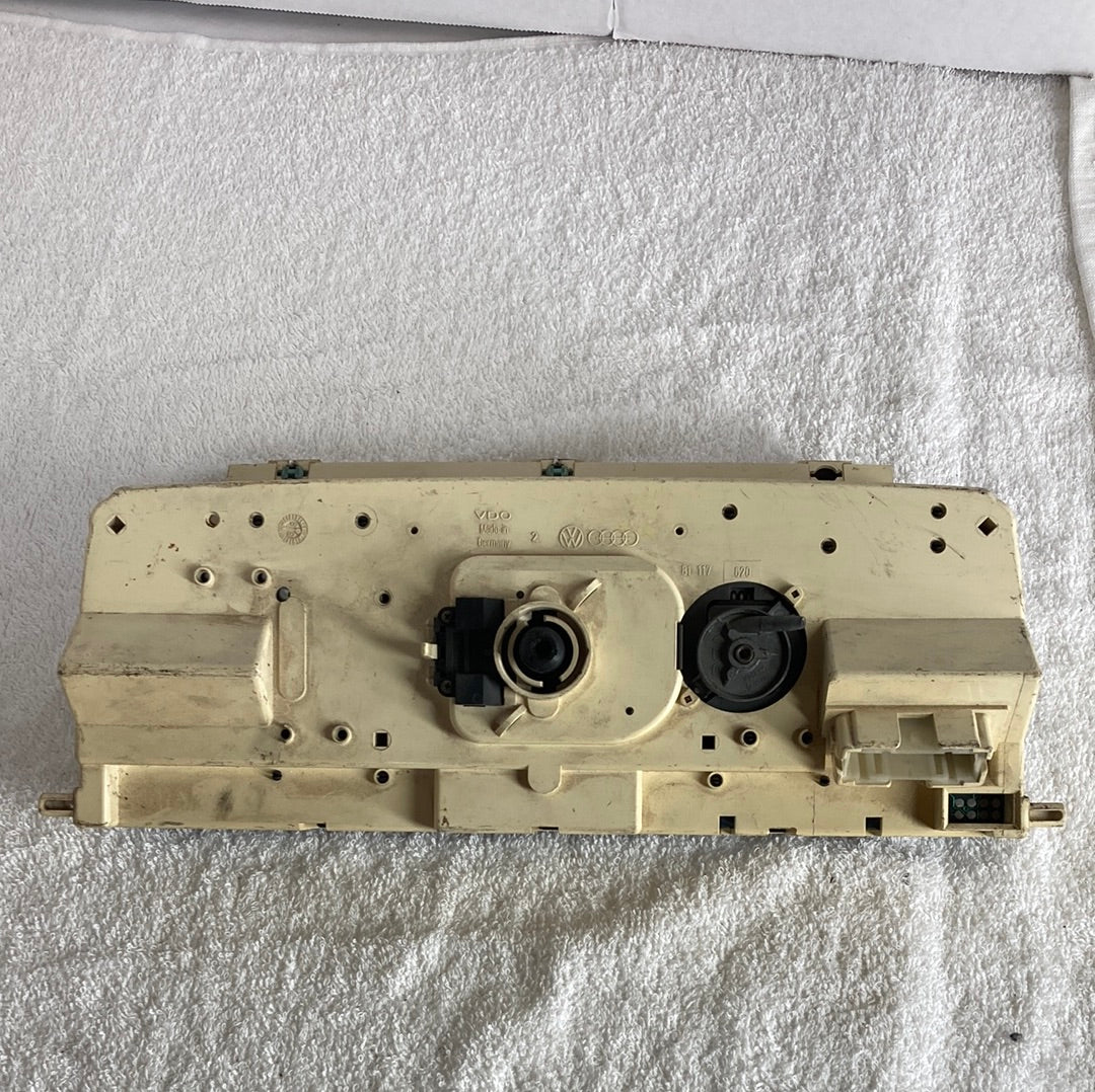 VW Corrado G60 Analog Instrument Cluster