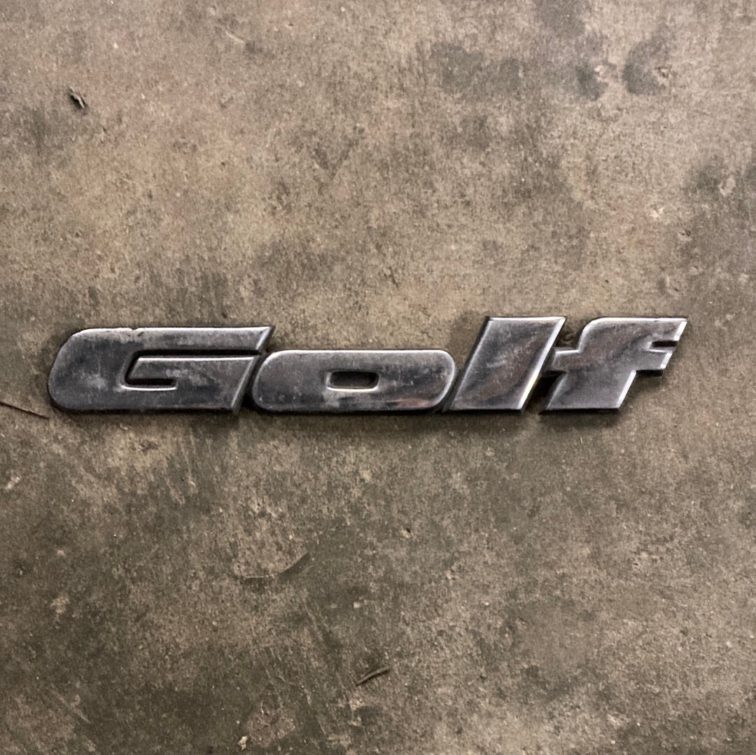 Mk3 Golf Badge