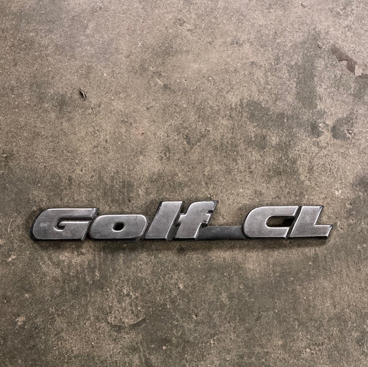 Golf CL Badge