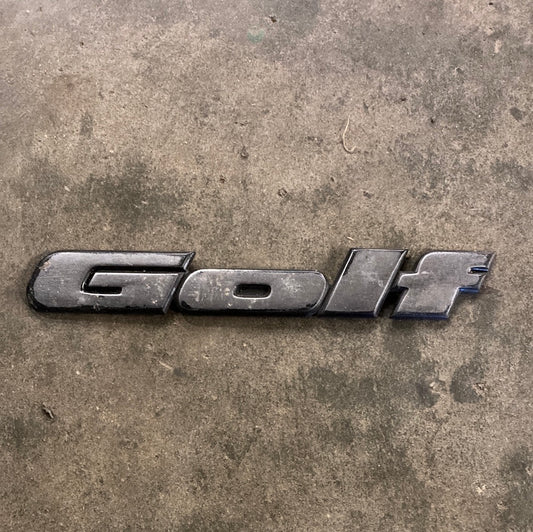 Mk3 Golf badge