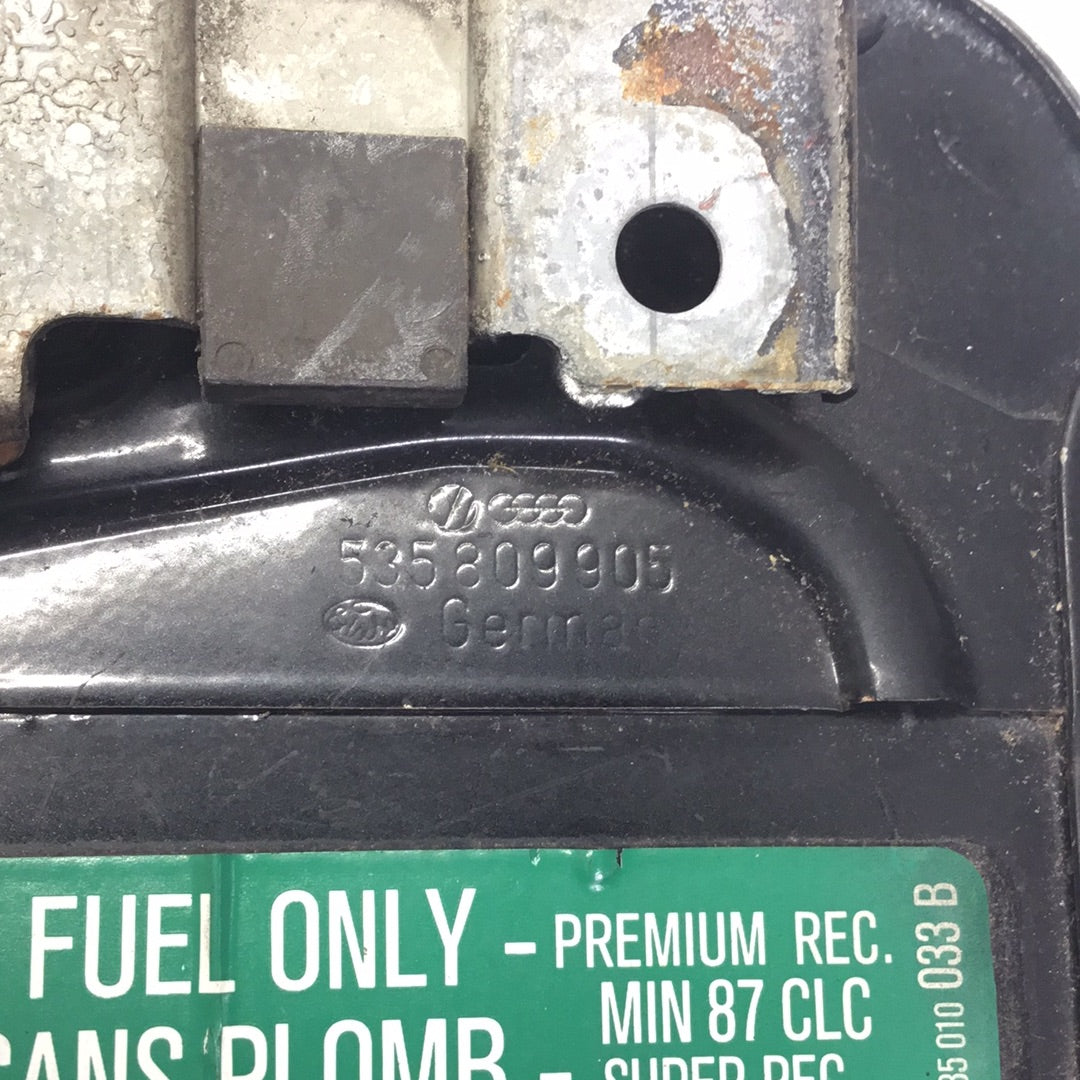VW Corrado gas door fuel 535809905