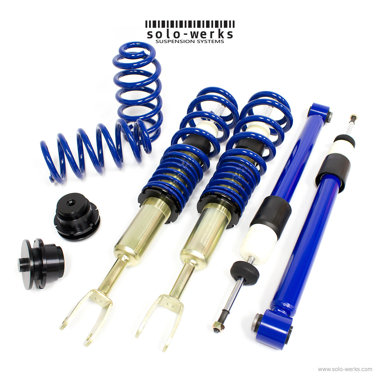 Solo Werks S1 Coilover Kit 01’-08’ A4 (B6/B7) Avant 2wd and Quattro