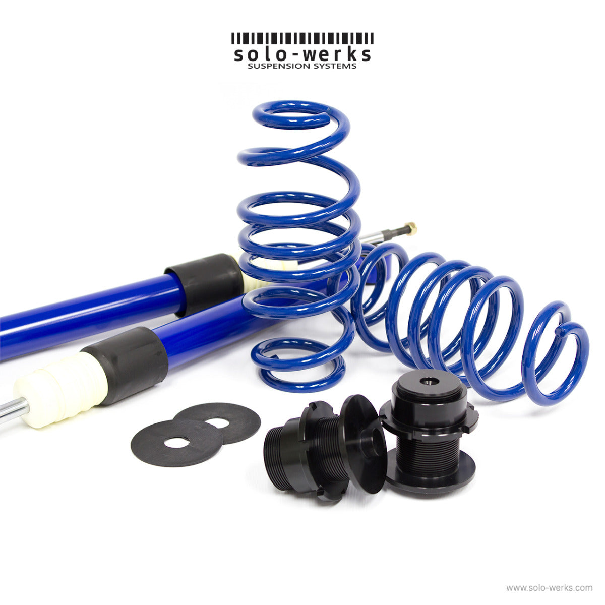 Solo Werks S1 Coilover Kit Audi C7 A6, 4G A7, D4 A8, 8R Q5- 12'-15' (MLB platform)