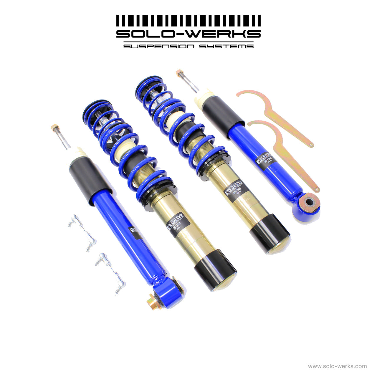 Solo Werks S1 Coilover Kit BMW E61 Wagon 2wd