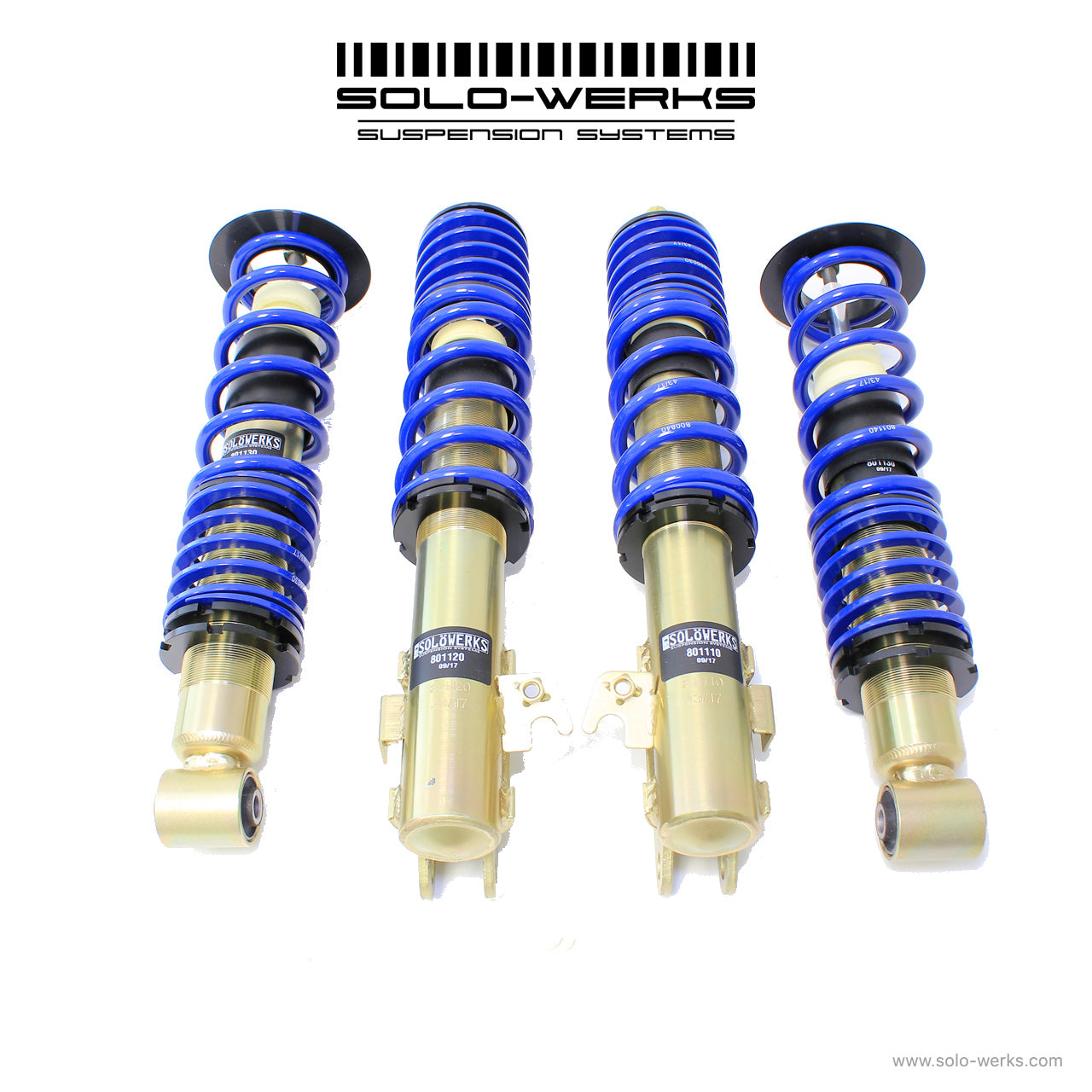 Solo Werks S1 Coilover Kit Subaru Impreza WRX G3 2008 - 2014
