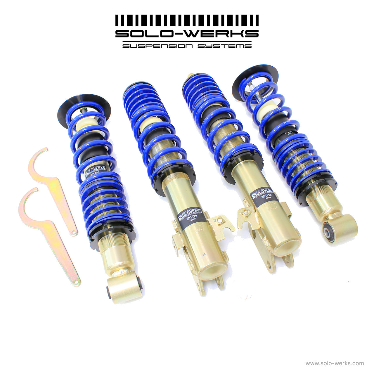 Solo Werks S1 Coilover Kit Subaru Impreza WRX G3 2008 - 2014