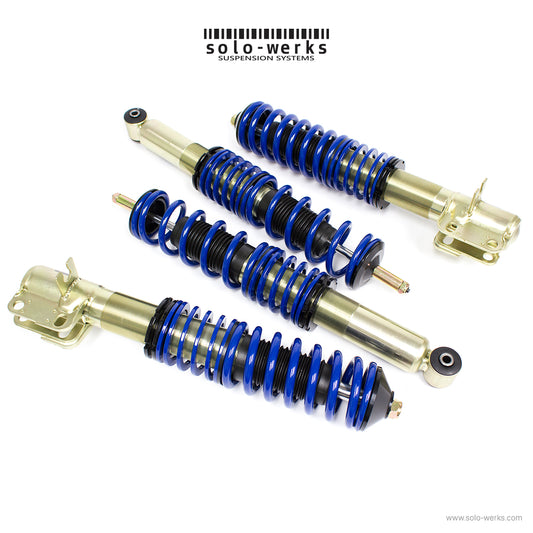 Solo Werks S1 Coilover Kit VW (A1 MKI) - Golf Jetta 1974-1984 - Scirocco 1974-1992 - Cabriolet 1980-1993