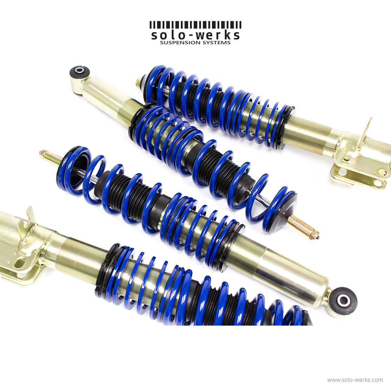 Solo Werks S1 Coilover Kit VW (A1 MKI) - Golf Jetta 1974-1984 - Scirocco 1974-1992 - Cabriolet 1980-1993