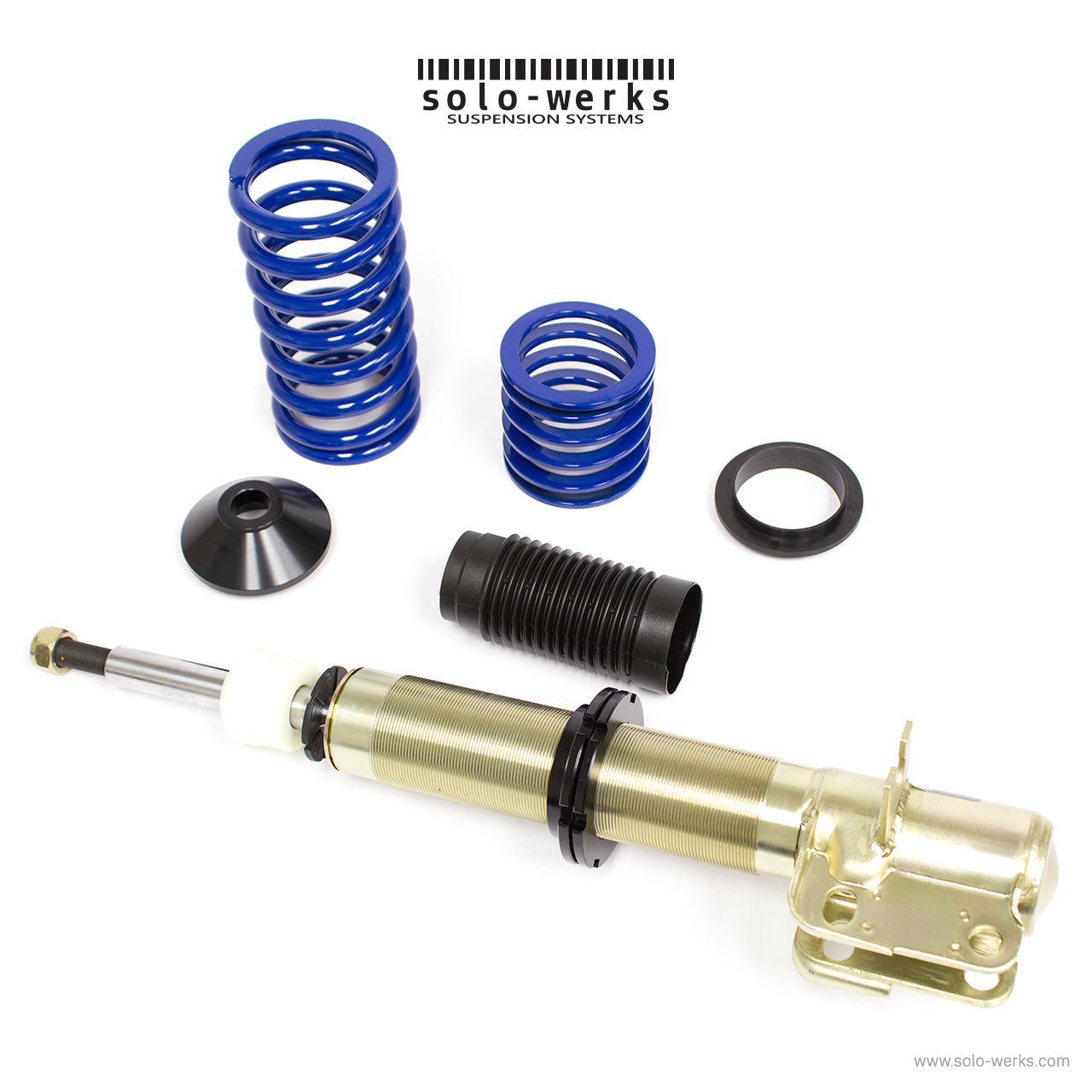 Solo Werks S1 Coilover Kit VW (A1 MKI) - Golf Jetta 1974-1984 - Scirocco 1974-1992 - Cabriolet 1980-1993