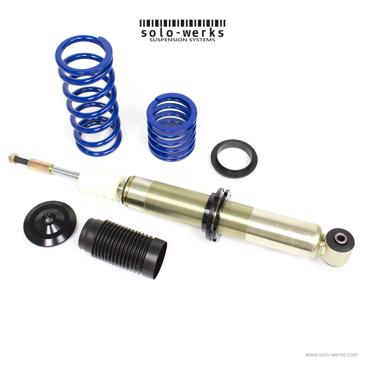 Solo Werks S1 Coilover Kit VW (A1 MKI) - Golf Jetta 1974-1984 - Scirocco 1974-1992 - Cabriolet 1980-1993