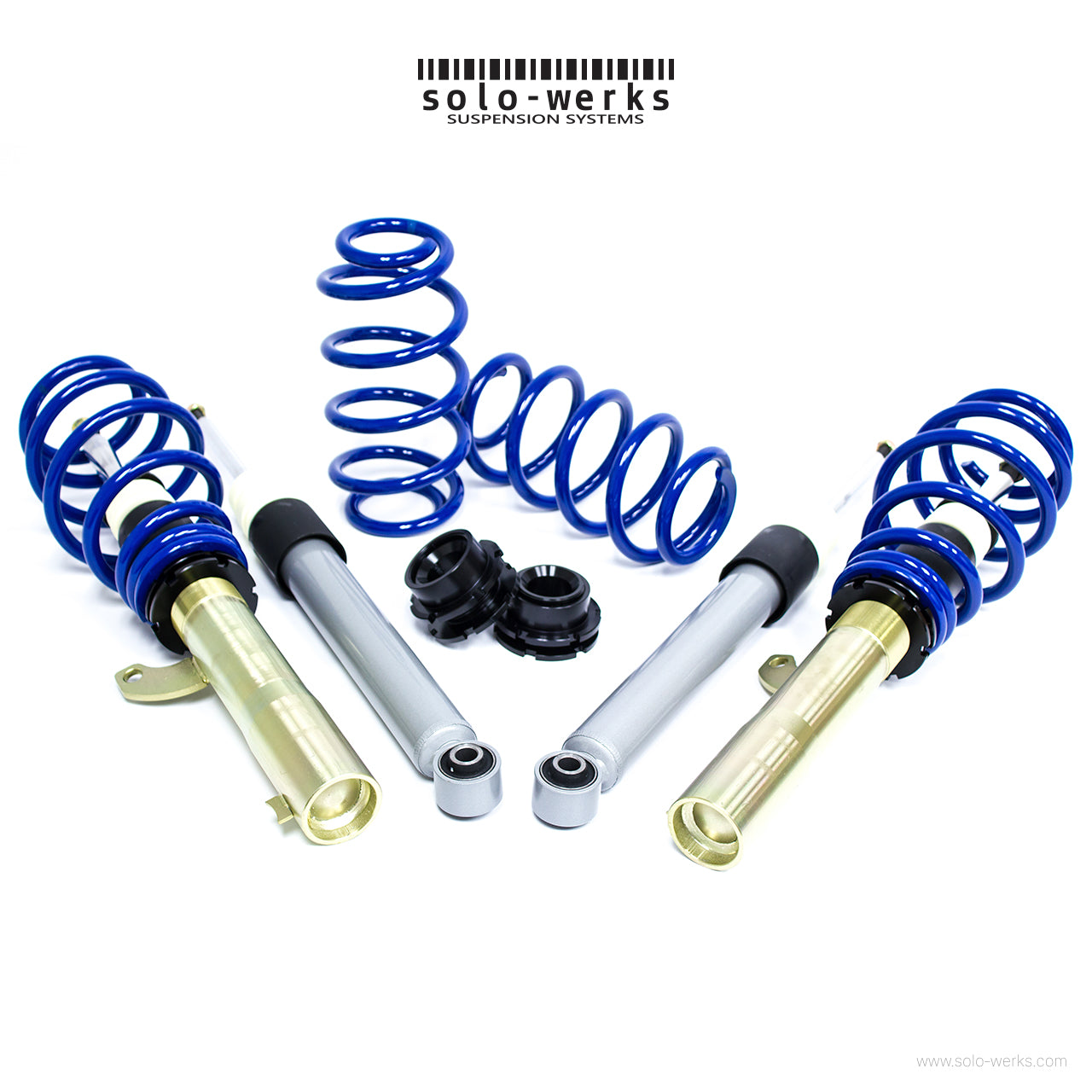 Solo Werks S1 Coilover Kit MK V & Mk VI 05'-15' Golf Jetta Eos (W/ Rear Multi-Link Suspension)