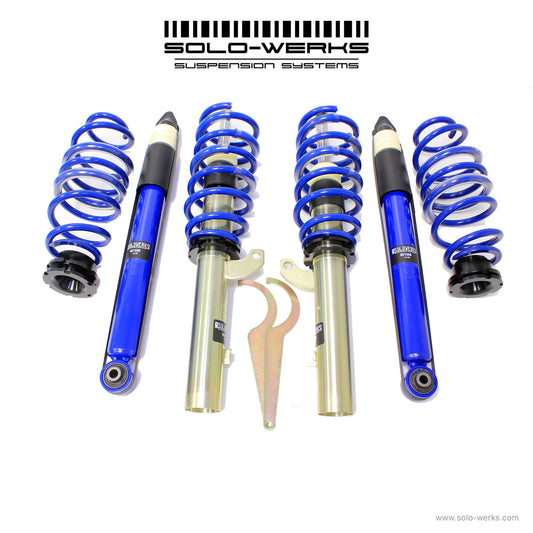 Solo Werks S1 Coilover Kit MK VII Tiguan 2018+ 55mm (W/ Rear Independent Suspension) - All Motors & Drives