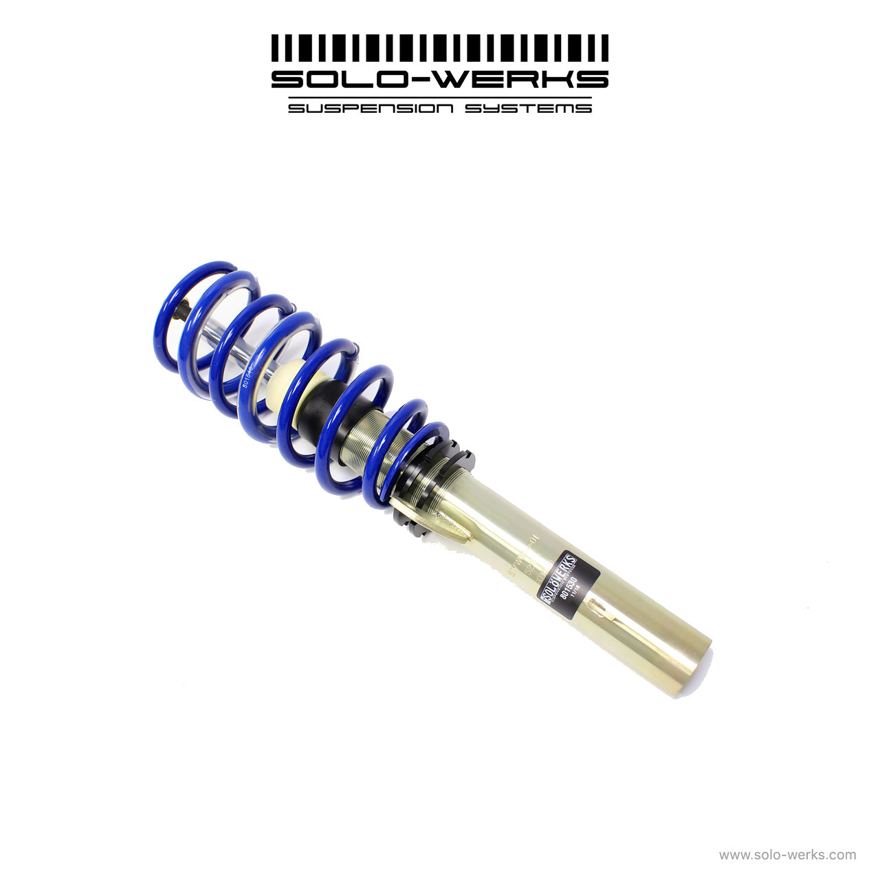 Solo Werks S1 Coilover Kit MK VII 15+ Golf TDI 50MM (W/ Rear Torsion Beam Suspension)